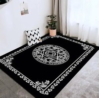 Neues Design Bedruckter Teppich Beste Qualität Luxuriöser Moderner Stil Wohnzimmer Rutschfester Chenille-Druckteppich