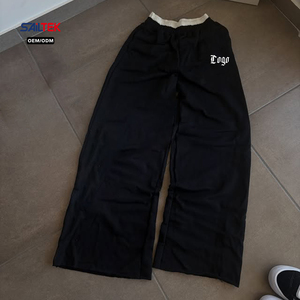 <span class=keywords><strong>Pantaloni</strong></span> Larghi in Pile Personalizzati, Stile Streetwear, Joggers Oversize <span class=keywords><strong>a</strong></span> Vita Alta, <span class=keywords><strong>Pantaloni</strong></span> Comodi per Donna - Product Image 4