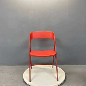 Modern Design Plastic <b>Folding</b> Guest Reception <b>Chair</b> for Conference Room Home Furniture - Product Image 4