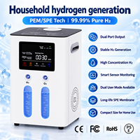 Generator Hidrogen Rumah Tangga Casing Logam Generator Hidrogen Oksigen Rumah Tangga Generator Hidrogen 900ML 1500ML Casing Logam