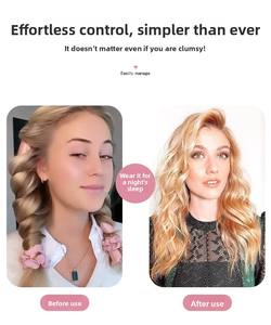 Diademas para Mujer, Rizador de Cabello sin Calor, Diseño Moderno, Moldeadores de Cabello sin Calor, Estilizador de Cabello DIY - Product Image 3
