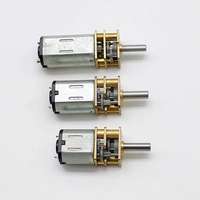 Moteur à engrenages CC Chaoli 12 mm N20 à couple élevé et faible vitesse, 3V-24V, 100-12100 tr/min, efficacité IE2 pour vélo électrique et ventilateur