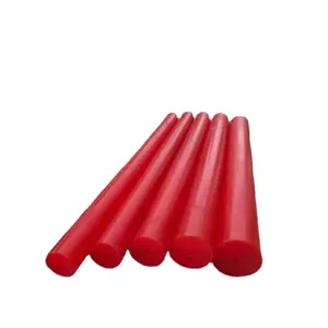 Abrasion Resistance 90 Shore Red Urethane Polyurethane Rod