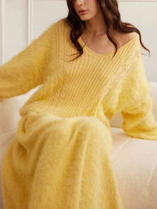 <span class=keywords><strong>Jupe</strong></span> <span class=keywords><strong>en</strong></span> <span class=keywords><strong>laine</strong></span> Mohair floue personnalisée 2 pièces ensembles dames tricots col rond doux <span class=keywords><strong>pull</strong></span> haut <span class=keywords><strong>en</strong></span> tricot floue Mohair <span class=keywords><strong>ensemble</strong></span> femmes - Product Image 2