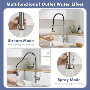 Kitchen Faucet <strong>Sensors</strong> Brass Automatic Smart Touch Touchless Kitchen <strong>Taps</strong> Pull Out Kitchen Sink Faucets with <strong>Sensors</strong> Modern FLG - Product Image 5