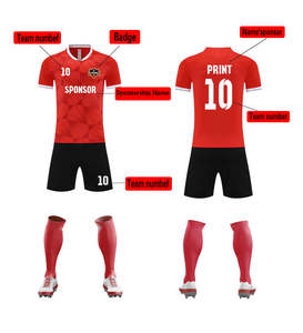 Camiseta de fútbol clásica Retro tailandesa de alta calidad 2526 para hombres y niños, camisetas de fútbol en casa - Product Image 2