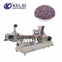 Ligne de production instantanée de riz entièrement automatique et efficace Machine à riz artificiellement fortifiée avec composant moteur central
