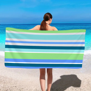 <span class=keywords><strong>Serviette</strong></span> <span class=keywords><strong>de</strong></span> <span class=keywords><strong>plage</strong></span> en microfibre personnalisée à motif sportif, séchage rapide, double face, absorbante, moderne, selon les dessins - Product Image 5