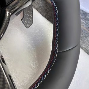 Volante Personalizado de Cuero Completo para BMW G20 330i X3 G01 540i G30 550i X5 G05 G80 M3 G82 M4 <span class=keywords><strong>240i</strong></span> G42 LCI F90 440i M3 M4 M5 - Product Image 6
