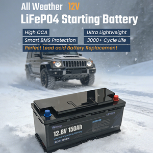 Yüksek Performanslı 12V 150Ah Sızdırmaz Kapalı Akü, Tekneler/Yatlar için, 1300CCA, Çift Amaçlı Deniz Tipi Marş Aküsü - Product Image 1