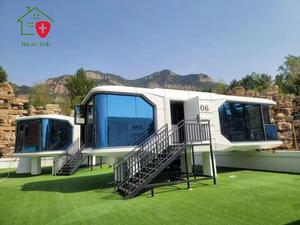 Prefab โรงแรมที่ตั้งแคมป์บ้านเคลื่อนที่แบบแยกส่วนหรูหราทันสมัยกลางแจ้งพกพาได้ - Product Image 3