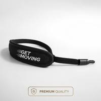 Sangle de poignet en polyester premium pour raquette de padel avec boucle, remplacement facile, cordon portable, accessoires de padel durables, logo personnalisé
