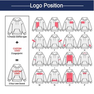 Sudadera <span class=keywords><strong>con</strong></span> Capucha de Alta Calidad <span class=keywords><strong>para</strong></span> Hombre, Estilo Deportivo, Otoñal, Personalizada, de Color Sólido, <span class=keywords><strong>con</strong></span> Apliques Bordados en 3D, Resistente al Viento y Ecológica - Product Image 6