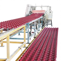 Tuiles de toit en PVC de résine synthétique pour extérieur, installation facile, design moderne en bambou, résistantes à la chaleur, revêtement ASA