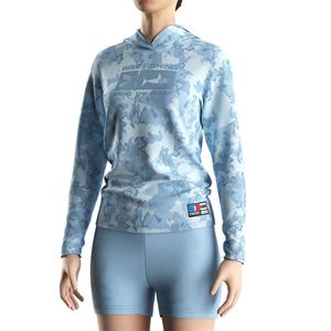 เสื้อฮู้ดดี้ลายพรางสำหรับตกปลา แขนยาว ผ้าโพลีเอสเตอร์ แห้งเร็ว เป็นมิตรกับสิ่งแวดล้อม ลดราคาพิเศษ - Product Image 5