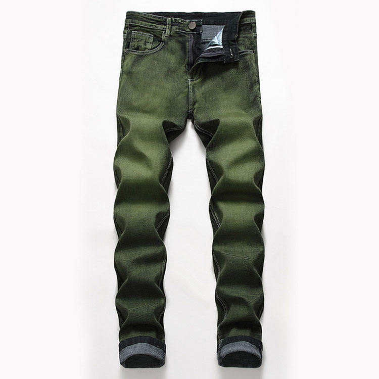 Shop Our New Arrival Men's Green Jeans Casual Stylish