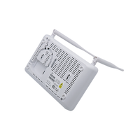 El Mejor Precio de red óptica ONU ONT F460 con 1GE + 3FE + USB + WIFI Epon WIFI ONU Bridge Router para FTTH