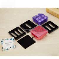 Meilleure Vente – Coffret Cadeau Collier 9 Roses Éternelles en Savon Acrylique Artificiel, Cadeau Parfait pour la Saint-Valentin et la Fête des Mères, Ensemble de Bijoux