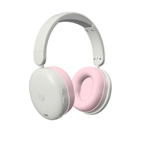 Headphone Anak Nirkabel Over-Ear Grosir, Peredam Kebisingan Aktif 5.4, Suara Stereo, Volume Terbatas 85dB, Dapat Dilipat, 30 Jam