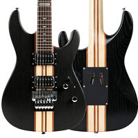 D-300 Stringed Instruments Tremolo System Natural Color 6 Strings Guitarra Electrica Neck-thru-Body Electric Guita