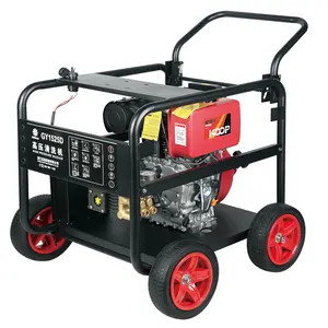 Diesel High Pressure Washer, 3600psi 4300psi Industrial Engines 250bar 300bar Car Wash Cleaner Water Jetting Cleaning Machine/
