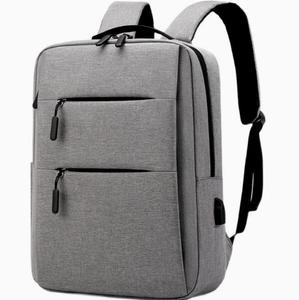 Waterproof Oxford Business Casual School Travel <b>Laptop</b> <b>Backpack</b> With USB Port Plain - Product Image 5