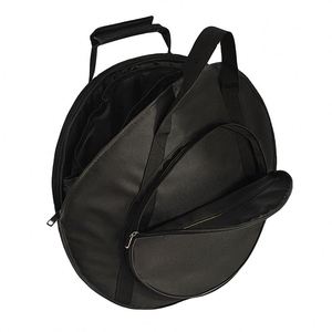 Sac de transport pour cymbales 22 pouces, résistant à la poussière et à l'eau, capacité de 3 cymbales, avec poignée de transport, fabrication BSCI, vente en gros, personnalisable, en tissu 600D. - Product Image 2