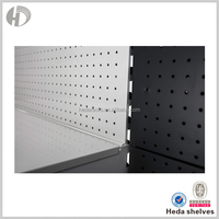Présentoir métallique personnalisé en fer, pour le matériel des outils électriques, étagère Pegboard