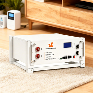 ตู้เก็บพลังงาน Kinpower Batteries 51.2V 48V 200Ah 100Ah แบตเตอรี่แบบติดตั้งบนชั้นวาง - Product Image 3