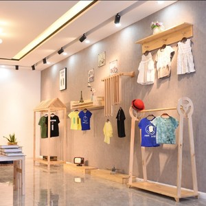 2024 professionnel personnalisé bébé enfants porte-vêtements <span class=keywords><strong>magasin</strong></span> de vêtements Design d'intérieur - Product Image 2
