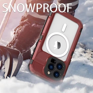 Étui de téléphone en alliage d'aluminium robuste, résistant à la poussière, à l'eau et aux chutes, certifié IP68, protection 360° pour <span class=keywords><strong>iPhone</strong></span> - Product Image 5