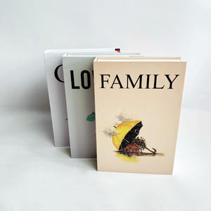 Custom Luxe Magnetisme Faux Nep Decor Designer Boek Decor Boekdoos - Product Image 5