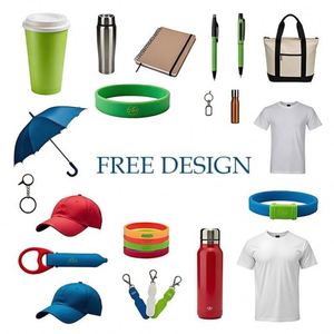 Cadeaux promotionnels personnalisés avec logo d'entreprise, t-shirts, casquettes, bouteilles d'eau, stylos à bille, carnets, cadeaux marketing - Product Image 4