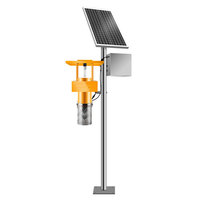 Nieuwe Outdoor Zonne-Energie Vierkant Led Elektrische Schok Mug Gazonlamp Buiten Zonne-Licht En Landbouw Muggenmoord
