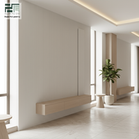 Paneles de Pared Decorativos 3D de MDF en Oferta, Diseño Moderno de Ondas, Paneles de Madera Texturizados para Decoración de Interiores, Paredes de Acento en la Sala de Estar