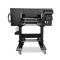 Impression par transfert numérique imprimante UV DTF à plat modèle 30cm imprimante 3D UV DTF rouleau à rouleau film d'or imprimante textile DTF 3D UV