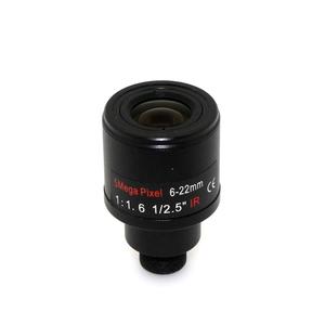 5MP 6-<span class=keywords><strong>22mm</strong></span> <span class=keywords><strong>Lens</strong></span> M12 Manuel Zoom Güvenlik CCTV Kamera Lensi - Product Image 3