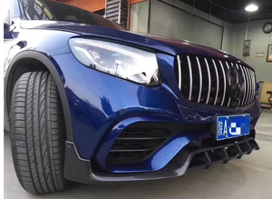 Lèvre avant en Fiber de carbone pour <span class=keywords><strong>Mercedes</strong></span> <span class=keywords><strong>Benz</strong></span> <span class=keywords><strong>GLC</strong></span> 43 63 2017-2019 Lèvre avant de bonne qualité pour pièce automobile classique - Product Image 4