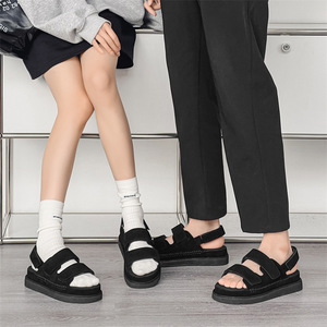 QY803 2026 Sandalias de Cuero de Alta Gama <span class=keywords><strong>para</strong></span> <span class=keywords><strong>Hombre</strong></span> y Mujer, Originales, <span class=keywords><strong>para</strong></span> Parejas, de Verano, <span class=keywords><strong>para</strong></span> la Playa, con Suela Gruesa - Product Image 4