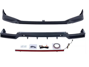 Runze 2022-2023 Kit Carrosserie ABS Lame Avant et Arrière Diffuseur Noir Carbone Pièces Auto Nouvelle Installation Facile - Product Image 4