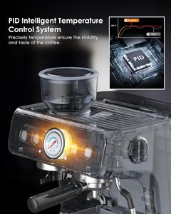 Cheap <b>Coffee</b> <b>Machine</b> 20 Bar Espresso <b>Machine</b> with Milk Frother Independent Espresso <b>Coffee</b> Maker for Cappuccino - Product Image 5