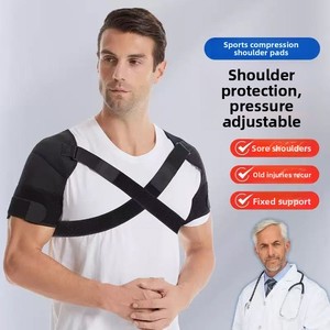 Manchon de compression pour épaule et bras, support sportif, sangle de protection, pour hommes et femmes, ceinture anti-délocation professionnelle, basketball, souple - Product Image 2