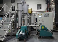 Four de dépôt chimique par vapeur (CVD) à induction verticale, type batch, pour matériaux carbone, haute température 2000°C, fourni par l'usine chinoise