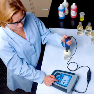 Medidor Multiparamétrico de Laboratorio HQD HQ440D con Doble Entrada, pH, Conductividad, Oxígeno Disuelto, ORP, ISE, Calidad del Agua, Medidor de pH de Laboratorio - Product Image 3