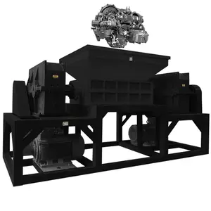 Hydraulic old car metal shredder Used Waste metal Recycling Shredder Machine