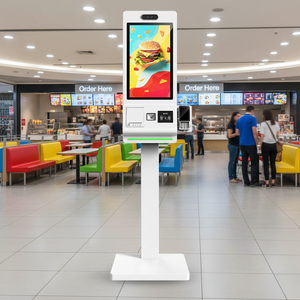 Máquina de Pedidos Autoservicio con Pantalla Táctil de 21.5 Pulgadas, Kiosco de Pago de Autoservicio para Comida Rápida para <span class=keywords><strong>KFC</strong></span> y Restaurantes - Product Image 1