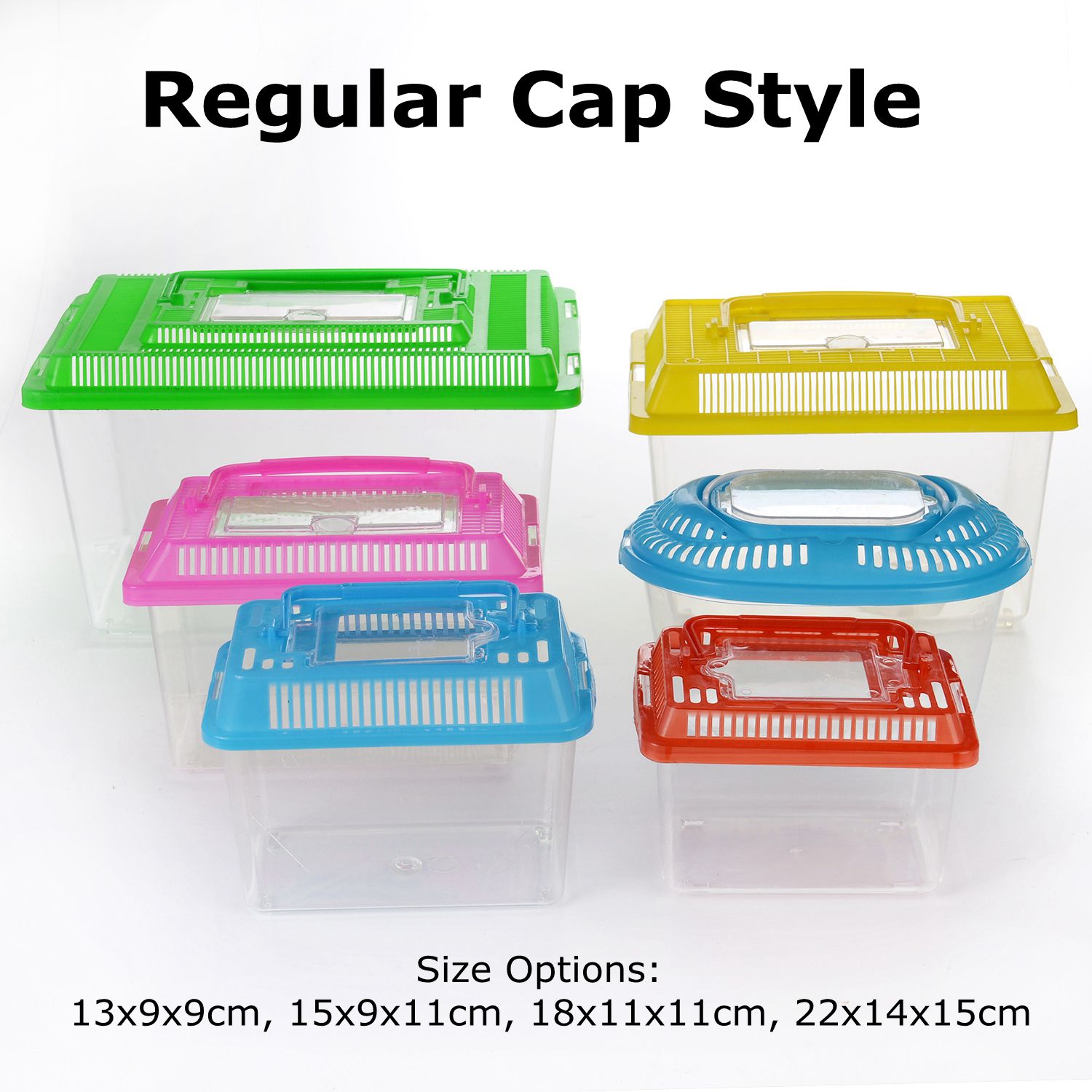 mixed color regular cap