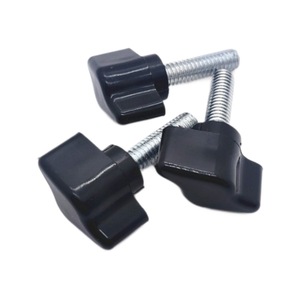 Plastic Butterfly Head Locking <b>Screw</b> M5 M6 M8 Metric Zinc Plated Toolless Tightening For Tripod Selfie Stick Bracket - Product Image 5