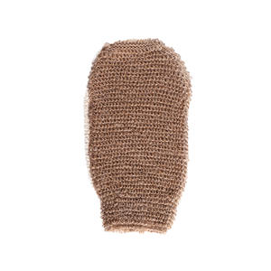 纤维天然麻沐浴手套手套洗脸巾磨砂去角质沐浴海绵刷去角质肥皂袋 - Product Image 3