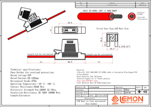 Portafusibili in Linea 12AWG Compatibile con Fusibili Maxi da 20A 30A 40A 50A Portafusibili a Lama - Product Image 4